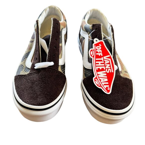 NWOB VANS Camo The Old Skool Skate Shoes 1 - Picture 2 of 8